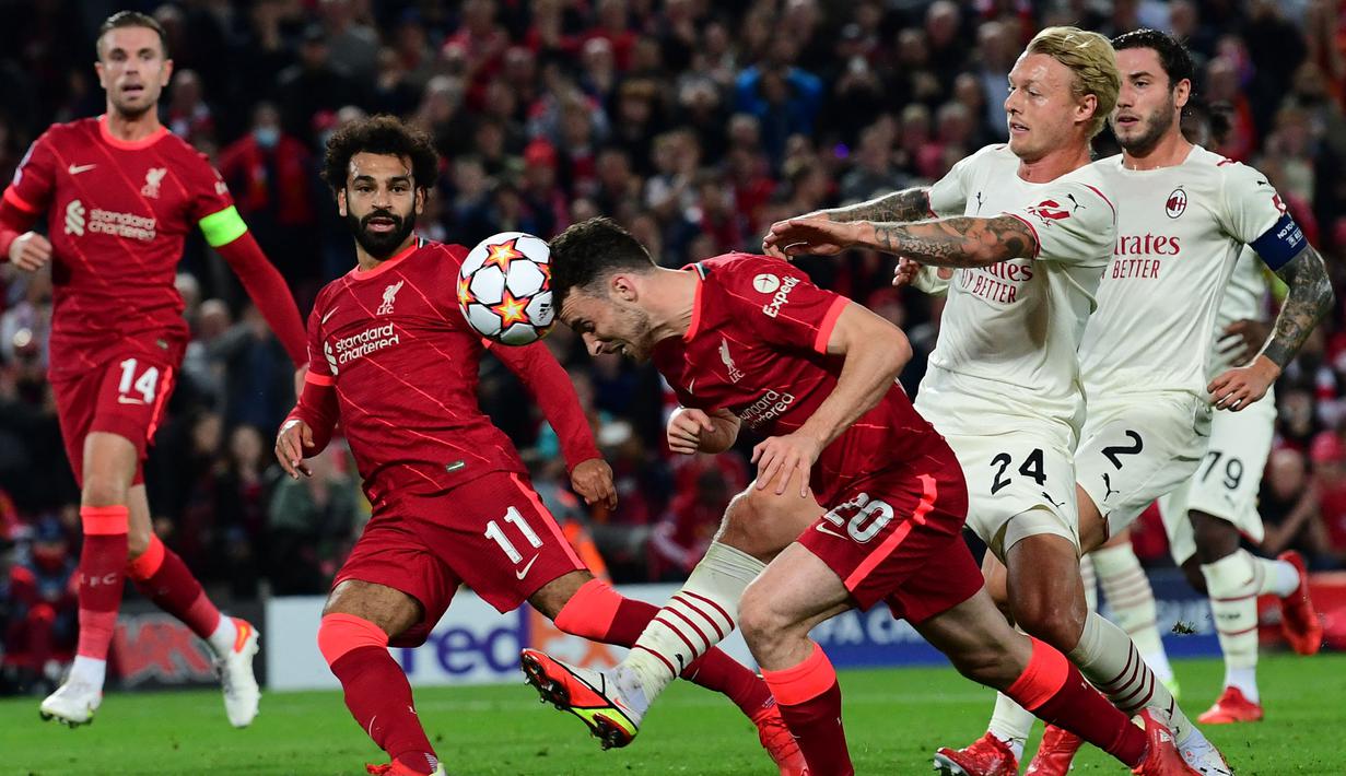 Liverpool berbalik mengontrol permainan. The Reds berkali-kali melancarkan serangan ke daerah pertahanan lawan, namun belum menemukan titik terang. (Foto: AFP/Paul Ellis)