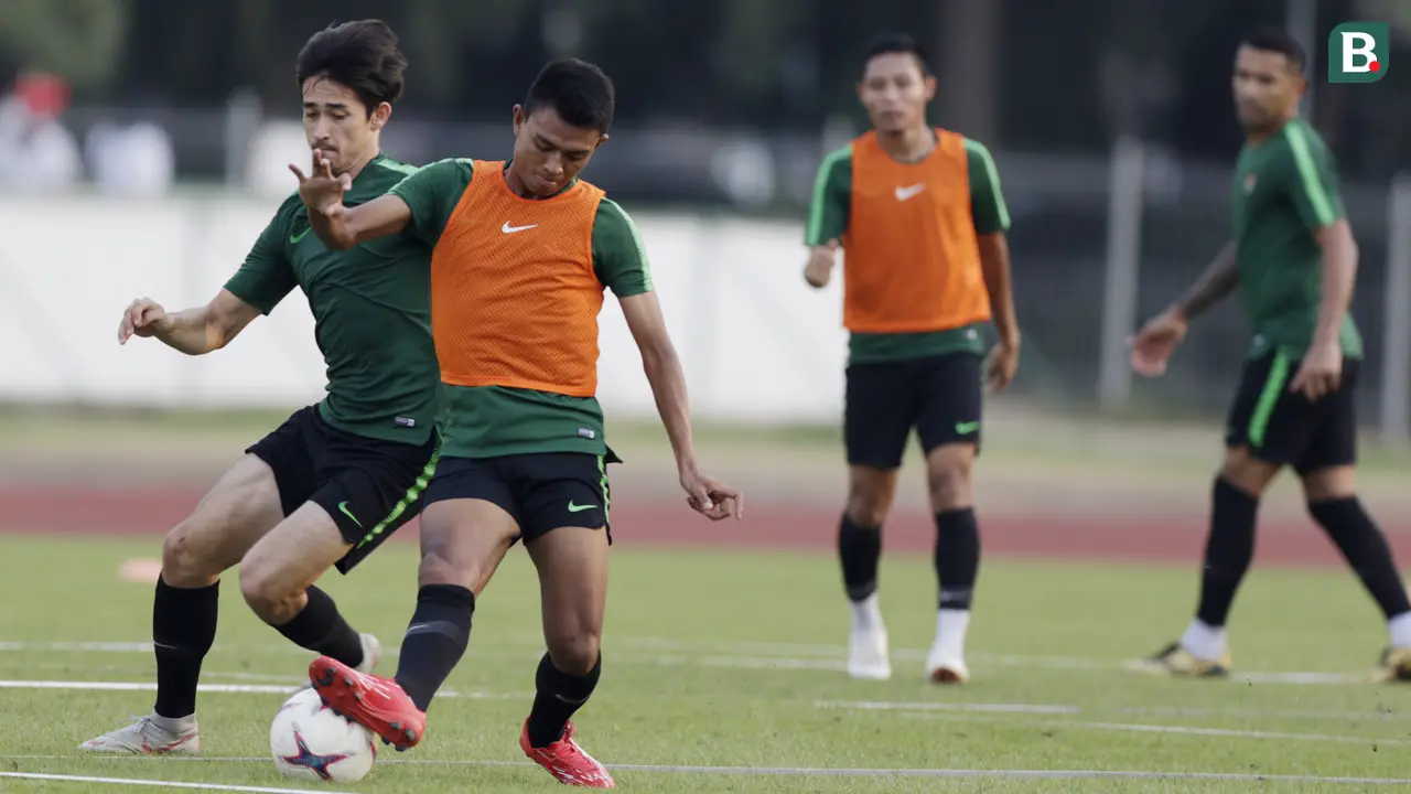 Latihan Timnas Indonesia