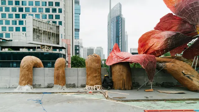Ketika Stasiun BNI City Jadi Taman Seni, Akar Perjalanan Beri Makna Berbeda