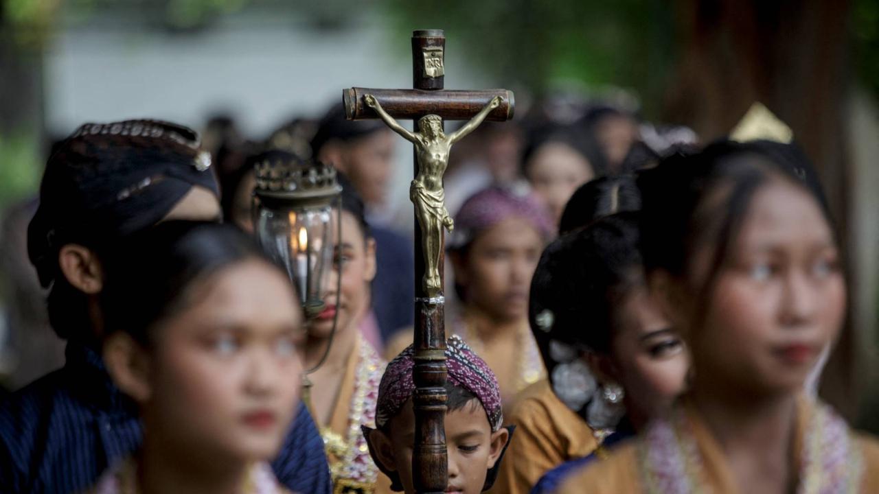 Perayaan Natal dalam balutan nuansa Jawa di Gereja Ganjuran Yogyakarta
