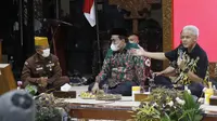 Bincang Ganjar dengan Veteran Sambut Hari Pahlawan
