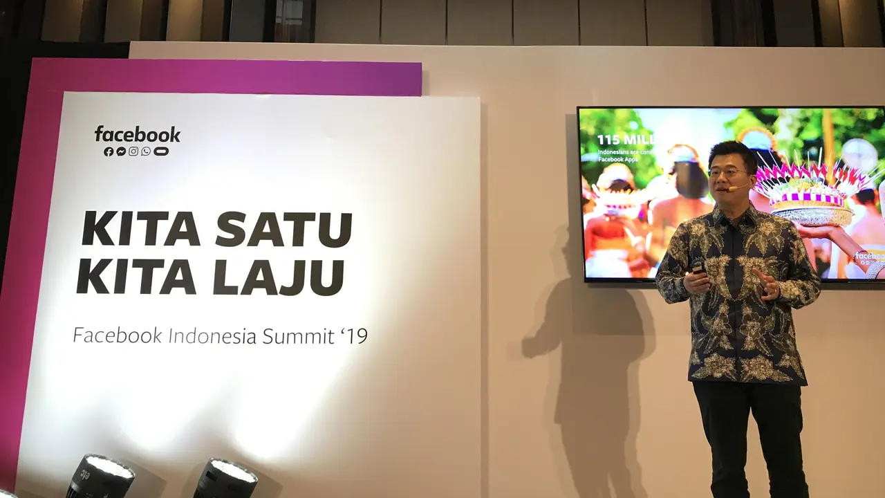 Facebook menggelar acara Facebook Indonesia Summit bertajuk Kita Satu Kita Laju.