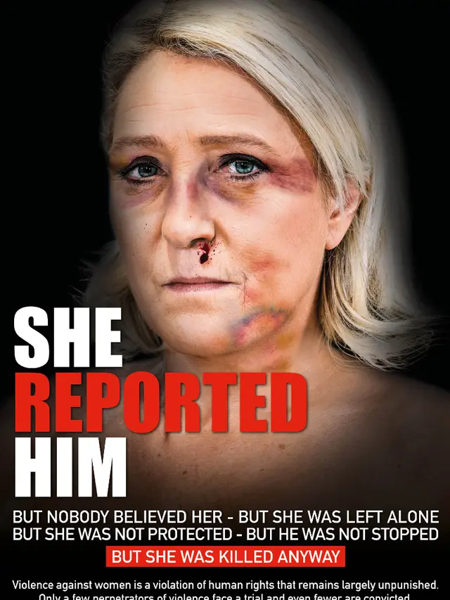 Perangi Kekerasan Perempuan, Potret Kamala Harris hingga Kate Middleton Sebagai Korban KDRT