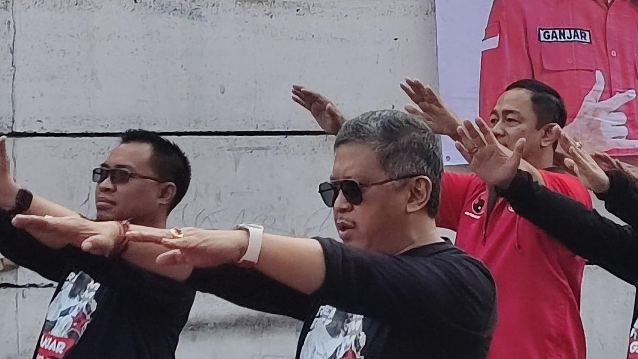 Strategi Menangkan Ganjar Pranowo, PDIP Senam Bareng hingga 'Door to Door' ke Rumah Warga