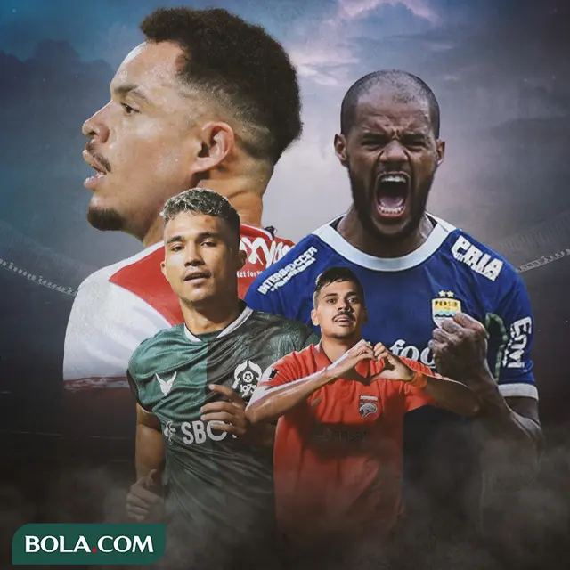 Liga 1 - 4 Striker Asing Liga 1