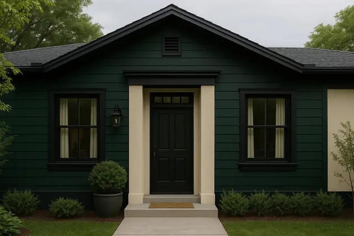7 Kombinasi Cat Rumah Warna Hijau yang Bagus dan Elegan, Bikin Hunian Jadi Adem dan Estetik