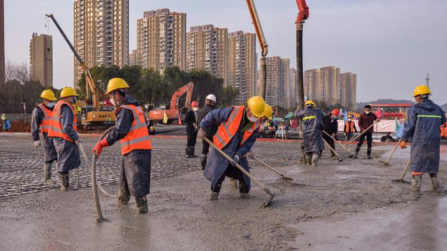 Rumah Sakit Huoshenshan di Wuhan