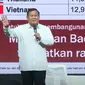 Bakal calon presiden Partai Gerindra Prabowo Subianto saat menjadi narasumber di Universitas Gadjah Mada (UGM) Yogyakarta. (Dok. Tayangan Youtube @NajwaShihab)