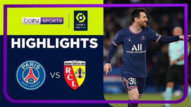 Berita video highlights laga pekan ke-34 Ligue 1 2021/2022 antara PSG (Paris Saint-Germain) melawan Lens yang berakhir dengan skor 1-1, di mana Lionel Messi mencetak gol, Minggu (24/4/2022) dinihari WIB.