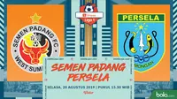Live Streaming O Channel Semen Padang vs Persela di Shopee Liga 1
