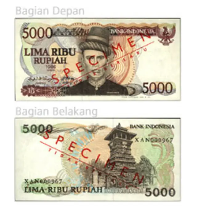 Penampakan uang pecahan Rupiah tak berlaku, segera tukarkan!