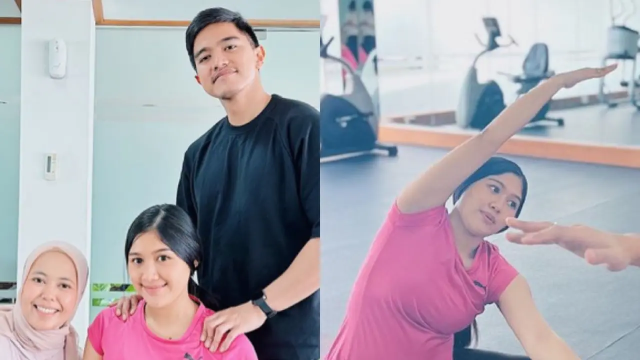 Erina Gudono Lakukan Prenatal Yoga