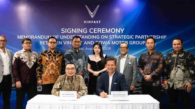 VinFast Siap Perkuat Jaringan Mobil Listrik di Indonesia (ist)