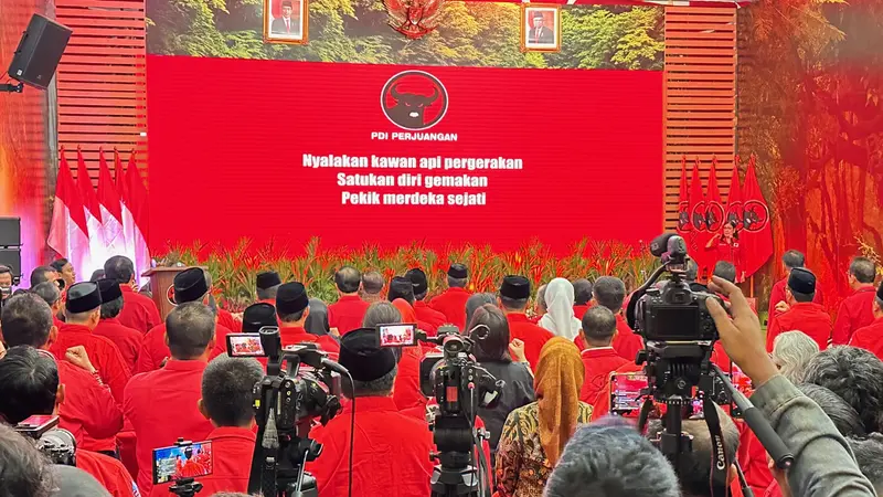 Anies Baswedan dan Rano Karno Belum Nampak di Deklarasi Dukungan Pilkada 2024 PDIP