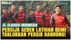 Persija Jakarta Matangkan Strategi dan Kondisi Fisik Jelang Duel Panas Kontra Persib Bandung