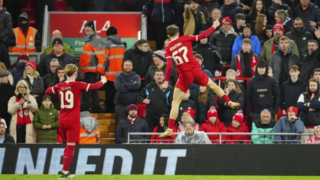 Foto: Aksi Cemerlang Para Pemain Muda Liverpool saat Bawa The Reds ke Perempat Final Piala FA