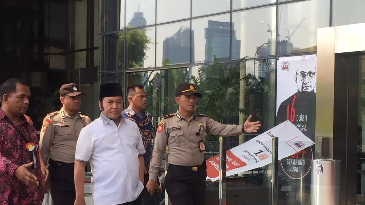 Bupati Lampung Selatan Zainudin Hasan (Liputan6.com/Lizsa Egeham)
