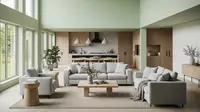 8 Warna Cat Plafon Rumah yang Bikin Ruangan Terasa Lebih Tinggi, Solusi Desain Interior Modern