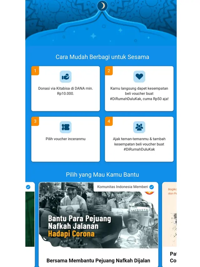 Cara Mudah Berbagi untuk Sesama.