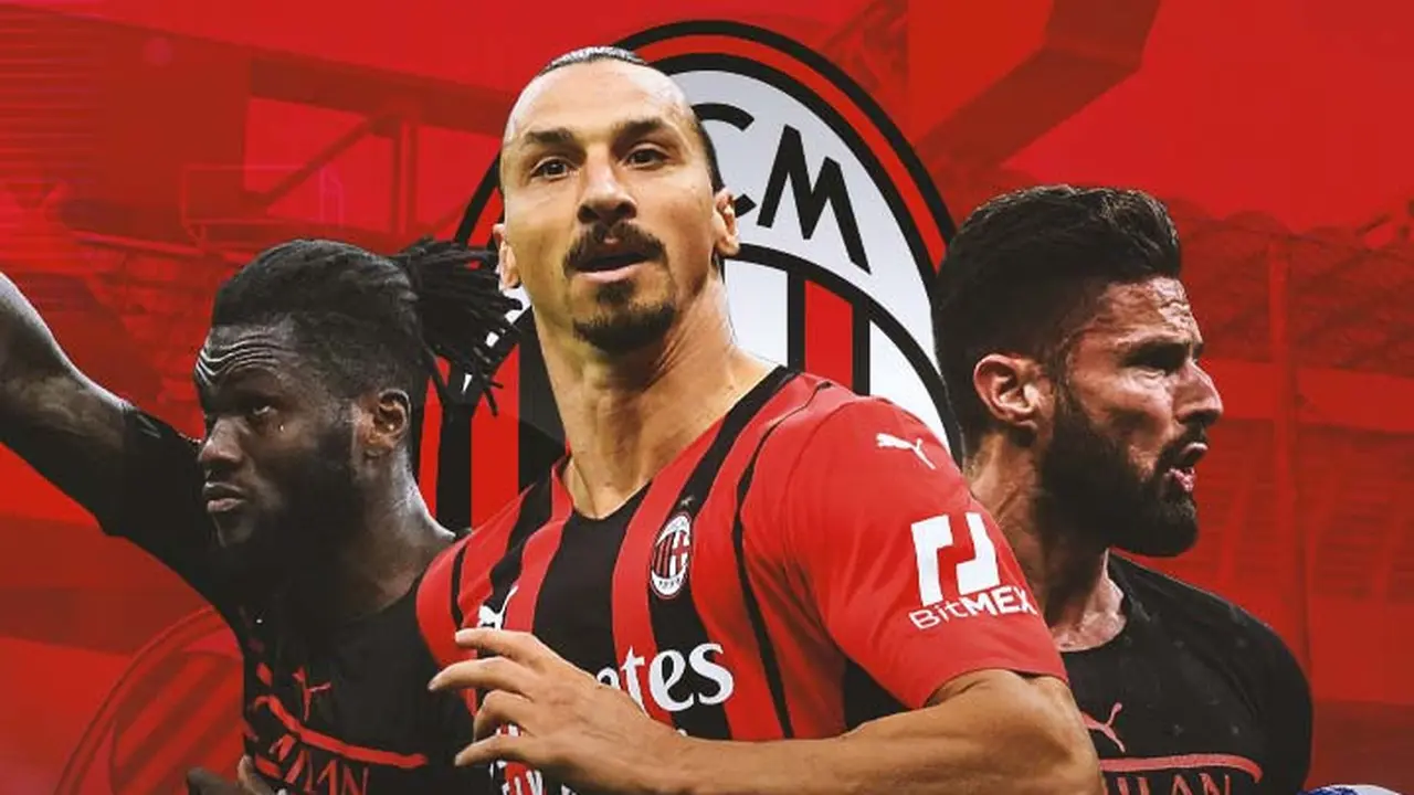 AC Milan - Franck Kessie, Zlatan Ibrahimovic, Olivier Giroud