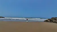 Pantai Pasia Jambak. (Liputan6.com/ Novia Harlina)