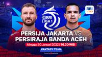Jadwal BRI Liga 1 Hari ini : Persija Jakarta Vs Persiraja Banda Aceh. Sumber : dok.vidio