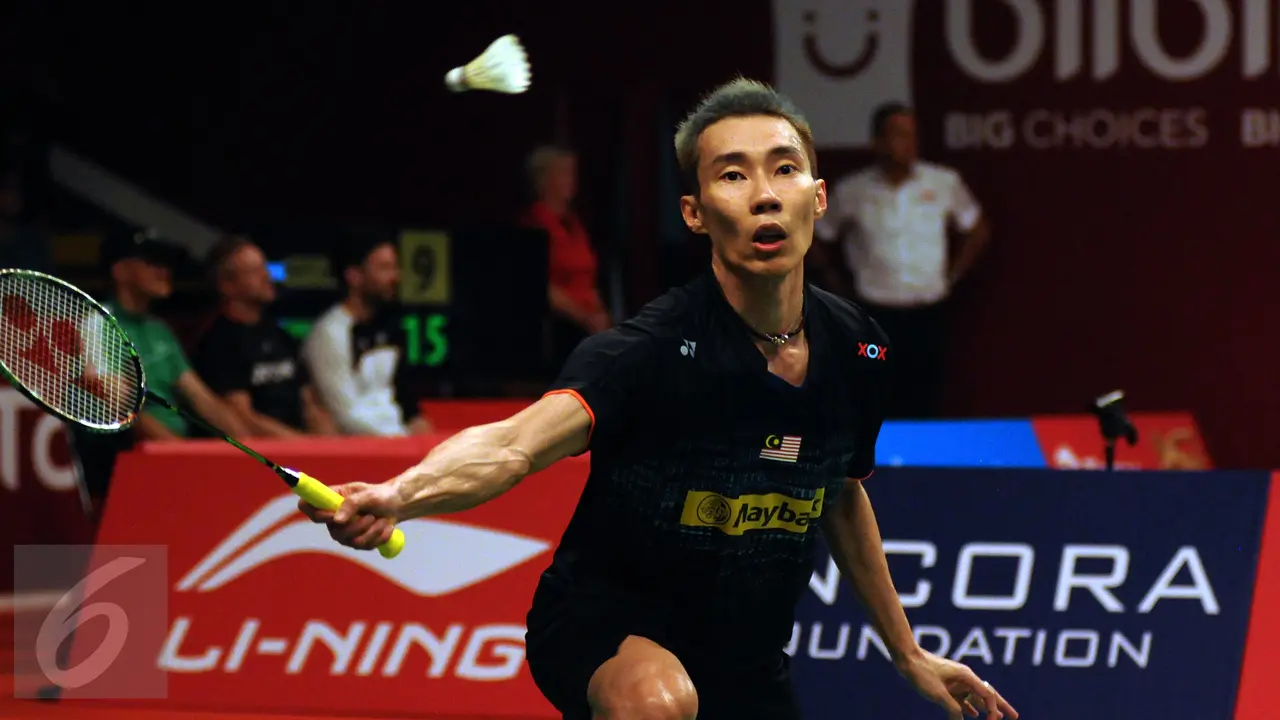 20150812-Lee Chong Wei Benamkan Asa Marc Zwiebler di Kejuaraan Bulutangkis Dunia 2015-Jakarta