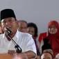 Capres no urut satu, Prabowo Subianto, memberikan pernyataan sikap seputar pelaksanaan Pilpres 2014 di rumah Polonia, Jakarta, (22/7/2014). (Liputan6.com/Miftahul Hayat)