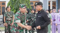 KSAD Jenderal TNI Maruli Simanjuntak bersama Panglima Kodam V / Brawijaya Mayjen TNI Rafael Granada Baay dan jajaran Kodam V / Brawijaya