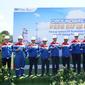 Pertamina melakukan groundbreaking proyek pengembangan pembangkit listrik tenaga Surya (PLTS) di Kilang Plaju