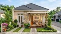 7 Contoh Rumah Kecil Type 36 dengan Halaman Depan dan Area Santai Keluarga