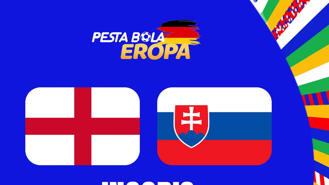 Euro 2024 - Inggris Vs Slovakia