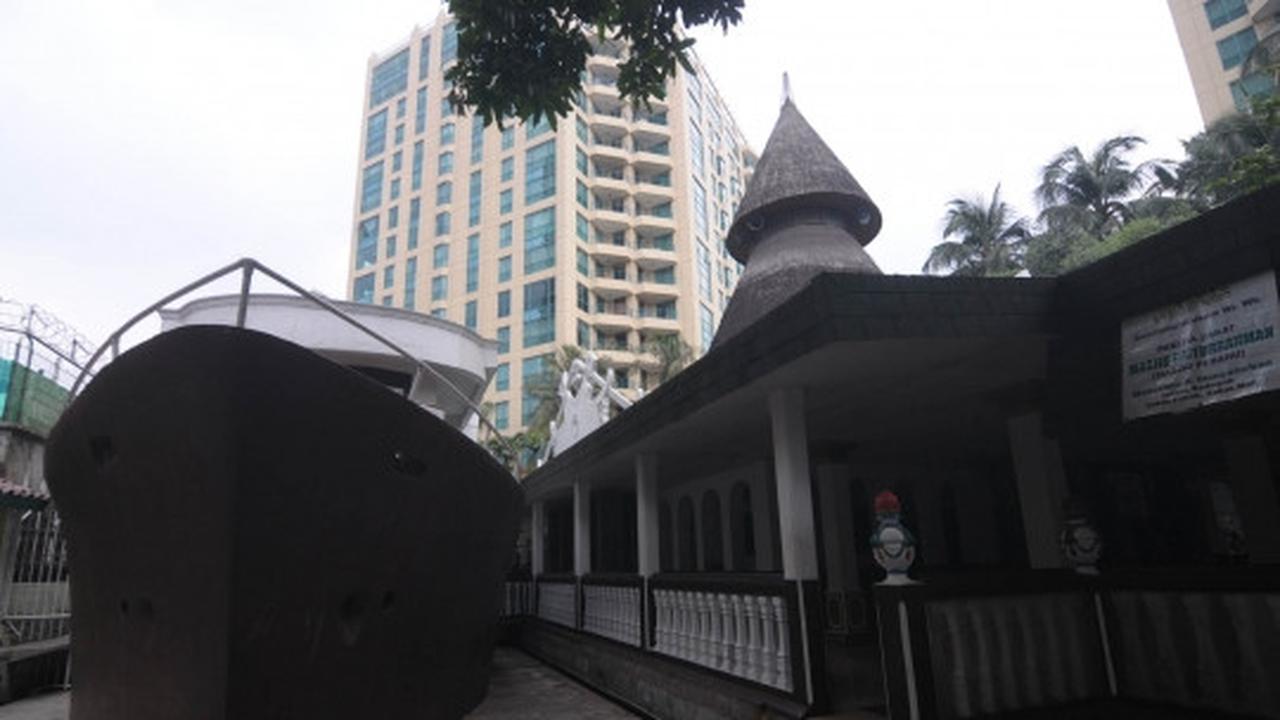 Keunikan Masjid Perahu di sudut sempit Ibu Kota