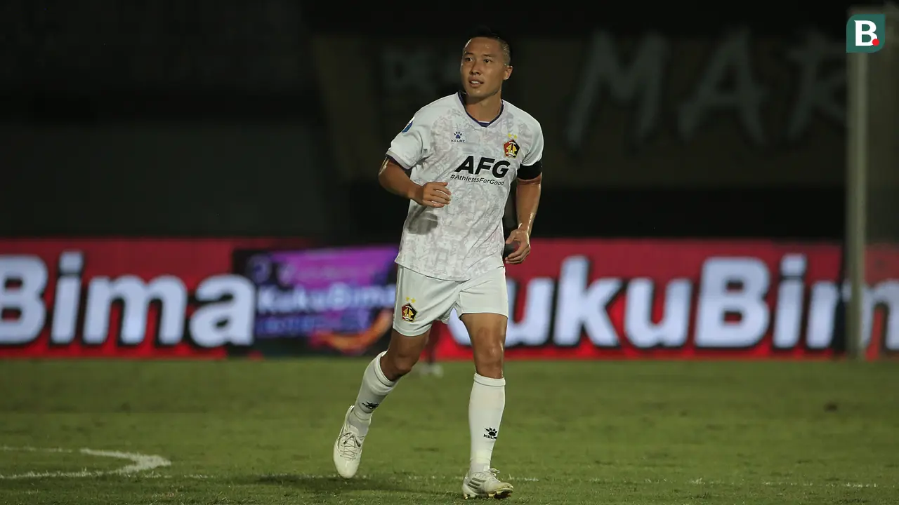 Pemain Persik Kediri Arthur Daniel Irawan