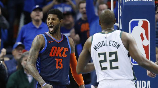 NBA: Selebrasi Paul George