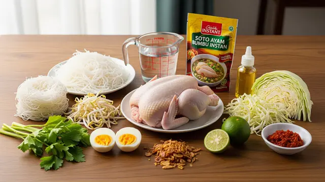 Cara Memasak Soto Ayam