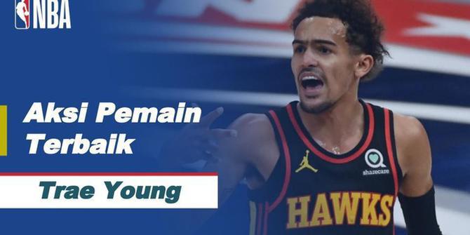 VIDEO: Trae Young Bawa Atlanta Hawks Menang atas Washington Wizards 116-100