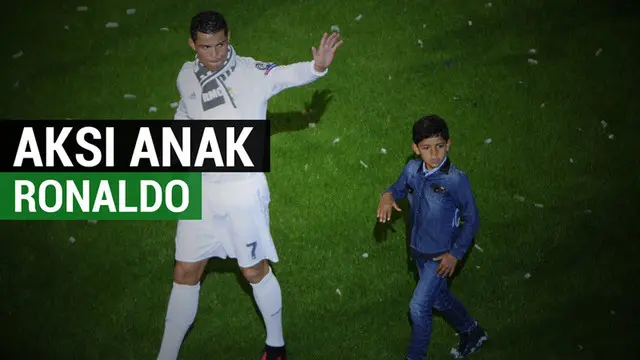 Berita video kumpulan aksi gemilang anak Cristiano Ronaldo, Cristiano Ronaldo Junior, dalam berbagai momen.