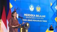 Kementerian Keuangan (Kemenkeu) mendukung pemanfaatan Dana Abadi Perguruan Tinggi demi pemajuan pendidikan tinggi di Indonesia.