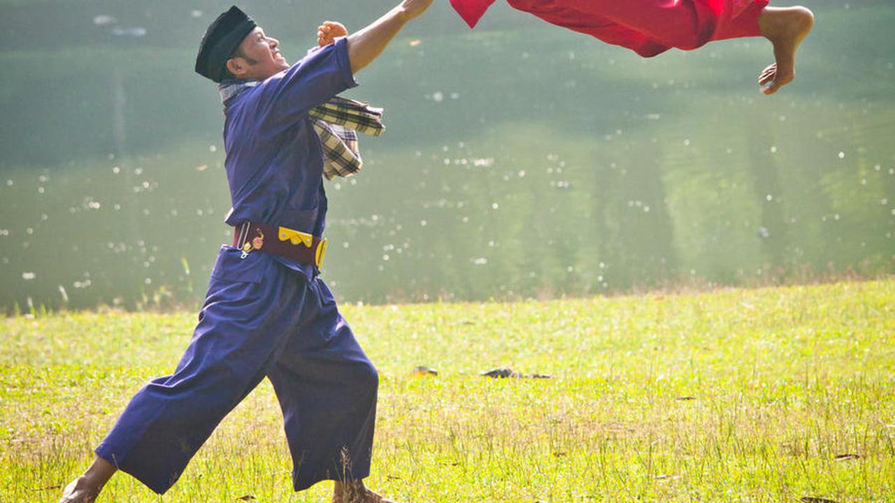 Ilustrasi silat Betawi