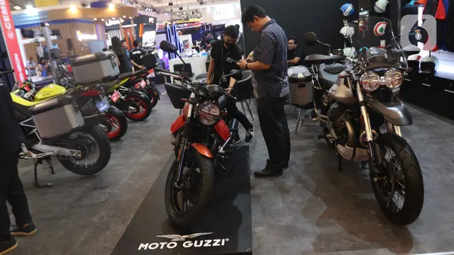 Tak hanya mobil GIIAS juga hadirkan merek sepeda motor ternama