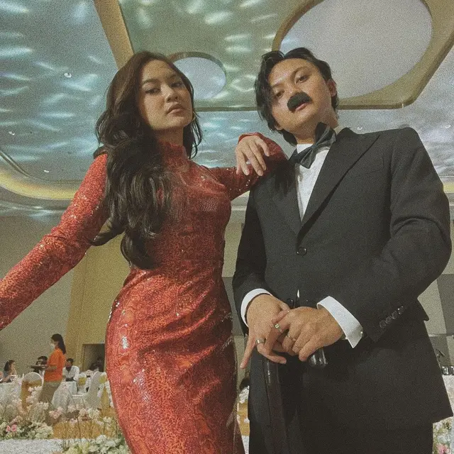 Mahalini dan Rizky Febian