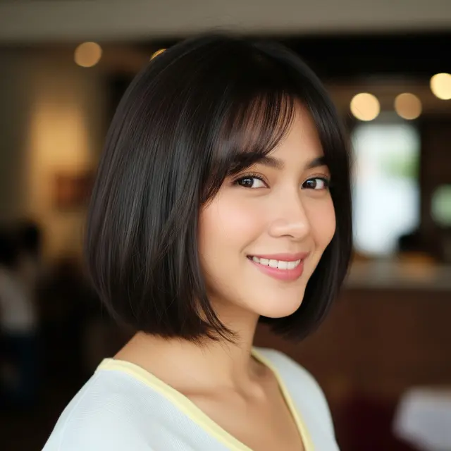 Model Rambut Pendek Wanita Agar Tidak Kelihatan Terlalu Kurus