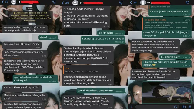 Chat Penipu Dikerjain Korbannya, Tetap Dibalas Meski Nggak Nyambung