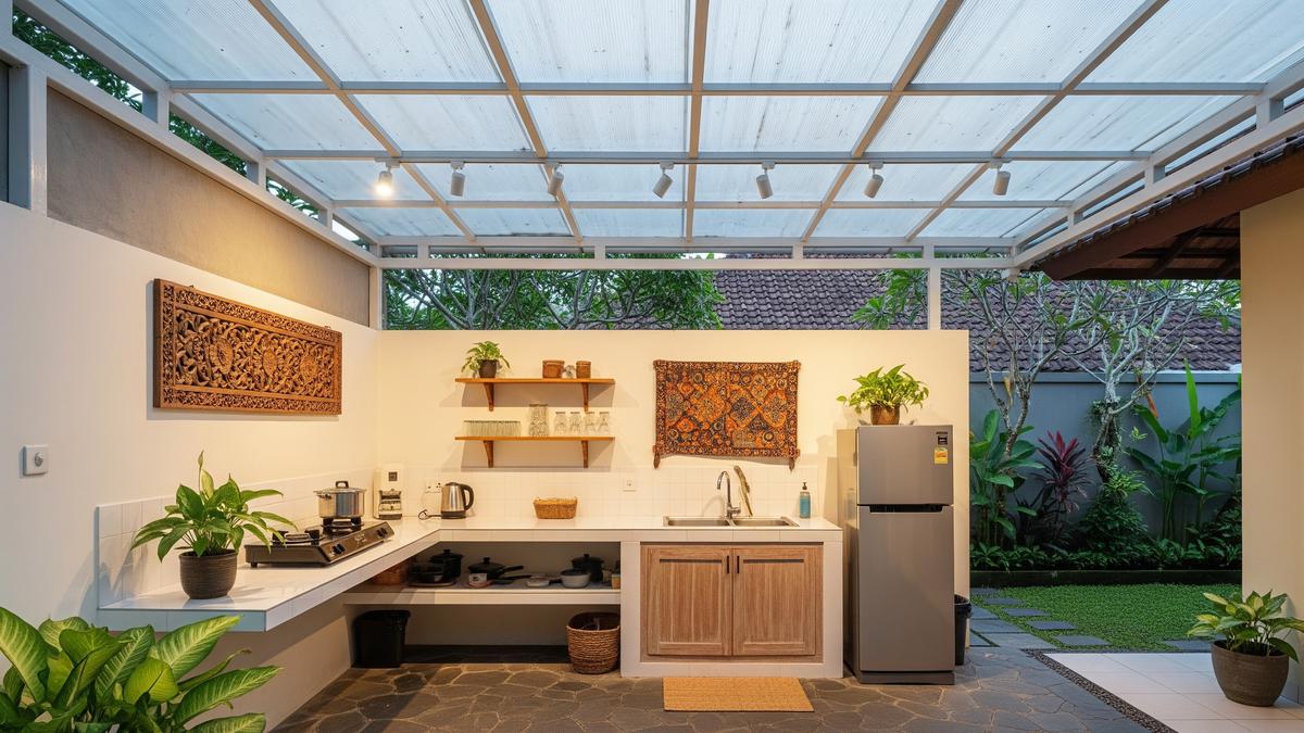 7 Model Dapur Terbuka Menempel Tembok Belakang untuk Rumah Lebih Luas dan Nyaman