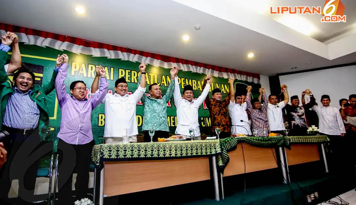 Meski demikian koalisi dan dukungan terhadap Gerindra masih ada kemungkinan untuk berubah tergantung hasil keputusan Rapimnas (Liputan6.com/Faizal Fanani)