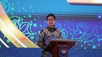 Menteri Kesehatan RI Budi Gunadi Sadikin menghadiri Rapat Koordinasi Nasional Tim Penggerak Pemberdayaan dan Kesejahteraan Keluarga (TP PKK) pada Senin (11/9/2023) di Jakarta. (Dok Kementerian Kesehatan RI)