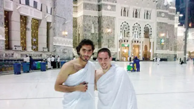 Ribery Umrah