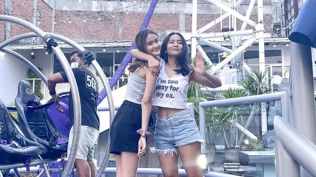 Leya dan Risma (Instagram/neng_risma)