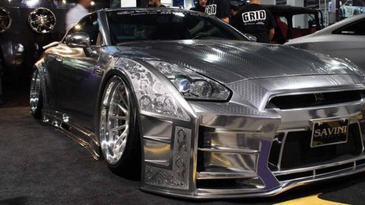 Hadir di SEMA Show 2015, Nissan GT-R bikin geger lantai pameran